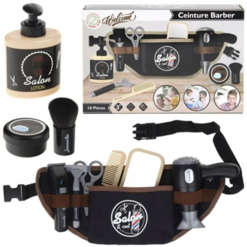 Set Coafor Profesional pentru Copii – 10 Accesorii