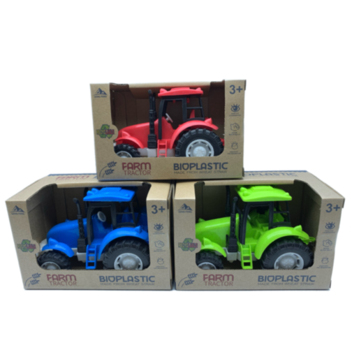 Tractor Ecologic din Bioplastic pentru Copii (culoare aleatorie)