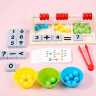 Set Montessori de Matematică - Abac, Numere și Activități de Calcul