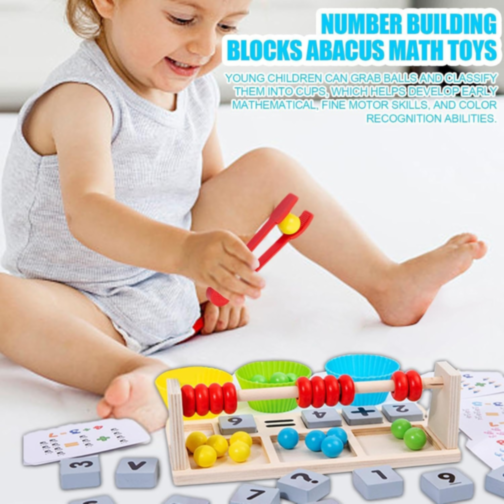 Set Montessori de Matematică - Abac, Numere și Activități de Calcul