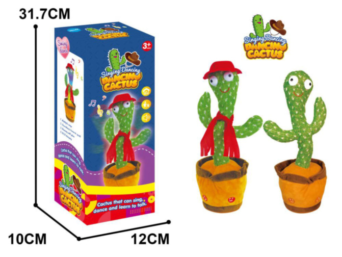Cactus Vorbitor și Dansator, Imită ce Spune Copilul