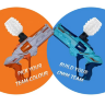 Blaster cu Bile de Apă și Darts - Set Complet de Bătălie