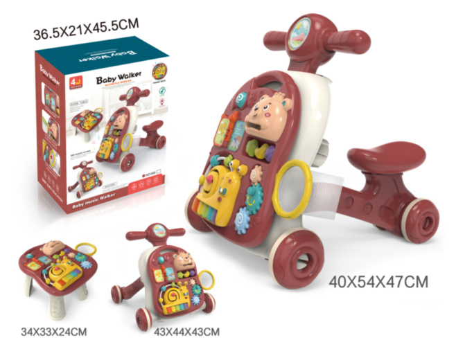 Antemergator 4in1 Interactiv Roșu