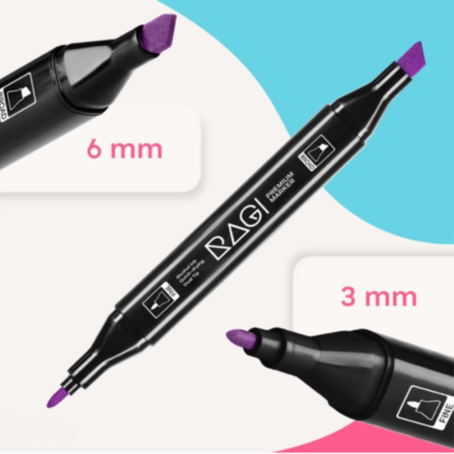 Set de Markere cu 168 Culori Vibrante – Ideal pentru Desen și Ilustrații