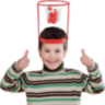 Set Coș de Baschet Amuzant cu Bentiță și Mingi | Joc Interactiv pentru Copii și Familie