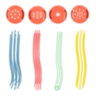 Set Creativ Porcușor cu Plastilină Colorată – 43 Piese și 12 Culori