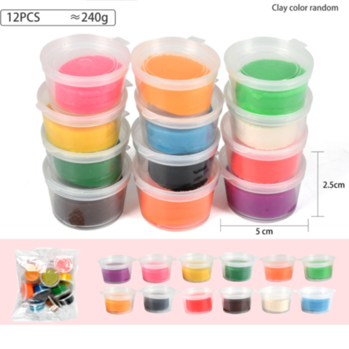 Set Creativ Porcușor cu Plastilină Colorată – 43 Piese și 12 Culori