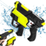 Pistol cu Apă 2 în 1 pentru Copii și Familie | Jet Lung de Apă 10 Metri 