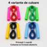 Coardă de sărit pentru copii cu mânere striate