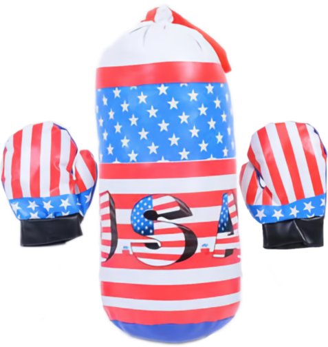 Sac de Box cu Mănuși, 33cm
