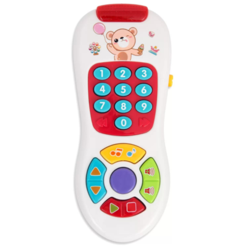 Set interactiv de jucării pentru bebeluși - Cuburi, mingi și telecomandă muzicală