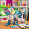 Cowboy pe Măgar Electric cu Sunete și Mișcare - Aventură Animată