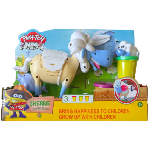 Oaia Veselă – Set de Modelaj Creativ cu Plastilină Colorată