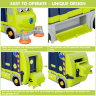 Camion de reciclare cu funcții interactive și șurubelniță electrică