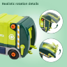 Camion de reciclare cu funcții interactive și șurubelniță electrică