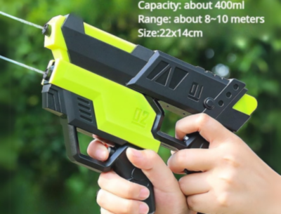 Pistol cu Apă 2 în 1 pentru Copii și Familie | Jet Lung de Apă 10 Metri | image