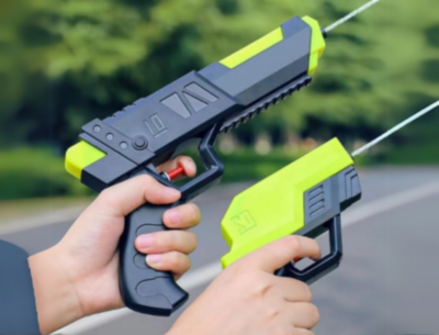 Pistol cu Apă 2 în 1 pentru Copii și Familie | Jet Lung de Apă 10 Metri | image