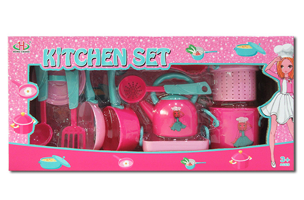 Set Vase de Gătit și Ustensile de Bucătărie, 11 piese