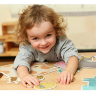 Puzzle educativ 6 în 1 - Animale de fermă cu piese mari