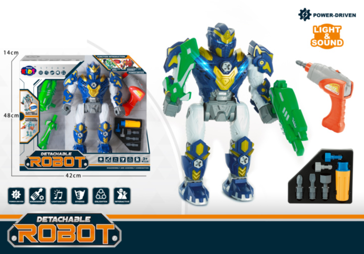 Robot Interactiv Electronic Dezasamblabil