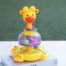 Jucărie Bebeluși Girafă Rotativă cu Bile Colorate
