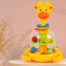 Jucărie Bebeluși Girafă Rotativă cu Bile Colorate