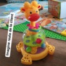 Jucărie Bebeluși Girafă Rotativă cu Bile Colorate