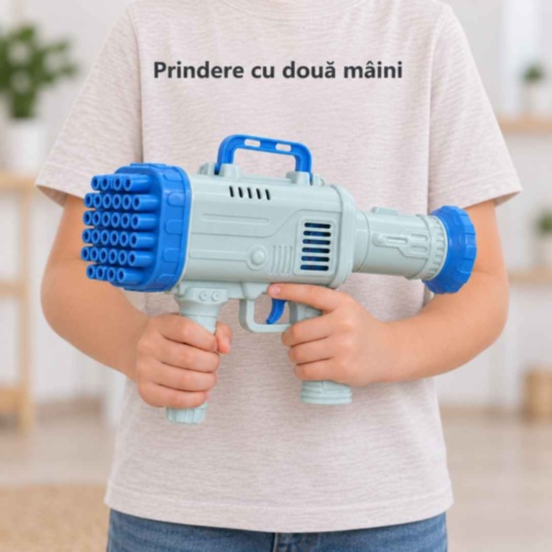 Pistol electric pentru baloane de săpun, 32 de orificii