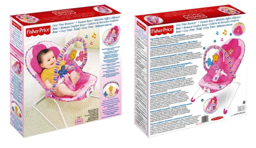 Scaun Balansoar cu Vibrații și Melodii, max.9kg