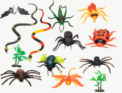 Set Figurine Insecte - „Insect World” (11 Bucăți) | image