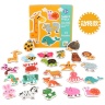 Puzzle de Asociere cu 24 Animale ”Găsește-i Jumătatea”