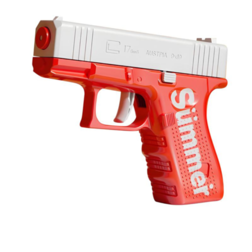 Pistol cu Apă Compact pentru Copii – Design Modern, 13 cm (culoare aleatorie)
