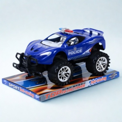 Mașină de poliție monster truck pentru copii (culoare aleatorie) | image