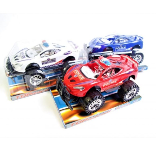 Mașină de poliție monster truck pentru copii (culoare aleatorie)