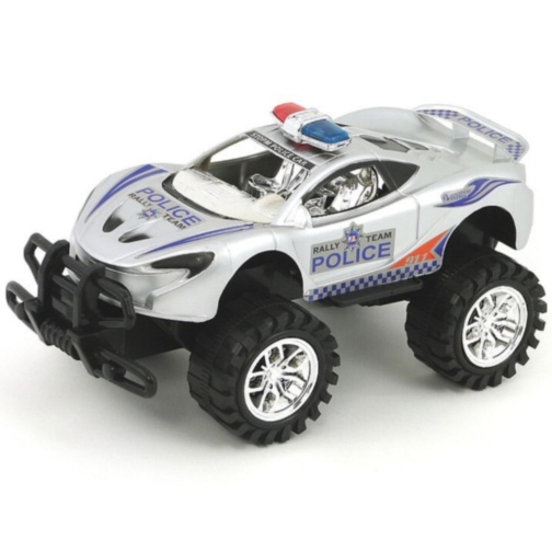 Mașină de poliție monster truck pentru copii (culoare aleatorie)