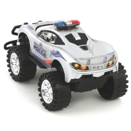 Mașină de poliție monster truck pentru copii (culoare aleatorie)