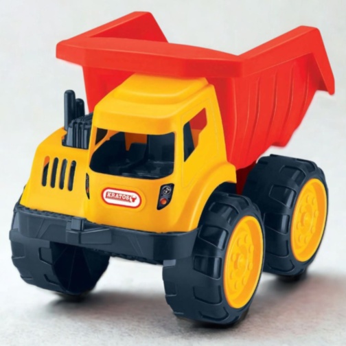 Camion basculant mare pentru copii cu cupă rabatabilă 