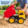 Camion basculant de jucărie cu benă rabatabilă, 34 cm
