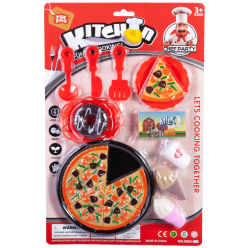 Pizza de Feliat cu Gogoașă și Înghețată 