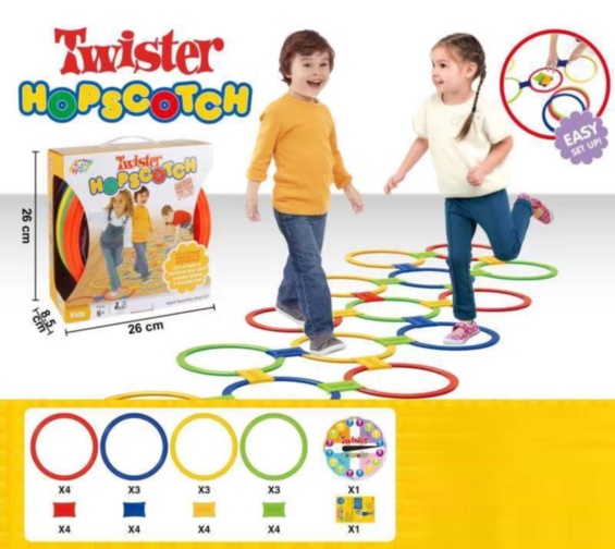 Twister Hopscotch