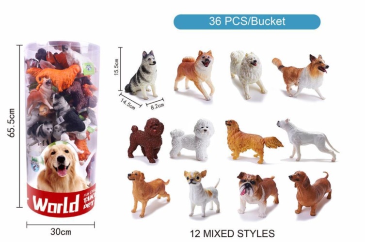 Set Gigant 36 Câini de Rasă