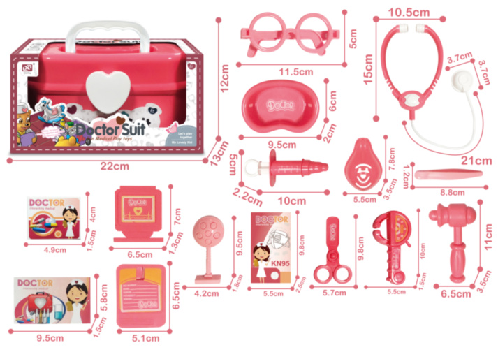 Trusa Doctorului 16 Accesorii