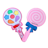 Set de Machiaj Lollipop Hello Kitty