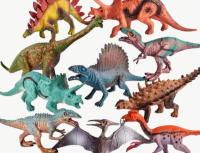 Set de dinozauri – Lumea Dinozaurilor (6 bucăți) | image