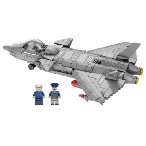 Avion Militar de Luptă „Air Force” cu 582 Piese 