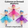 Păpușă zburătoare cu senzor, lumini și încărcare USB