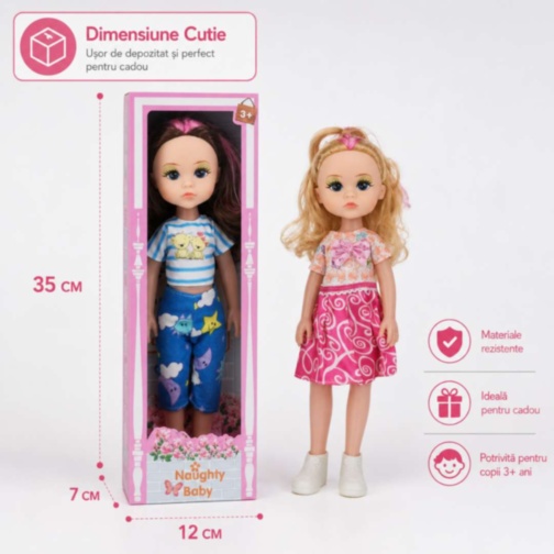 Păpușă Fashion pentru Copii cu Modele Variate