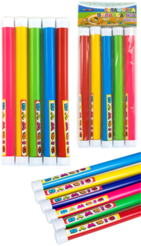 Set 5 Bastoane Estafetă, 28 cm 