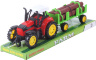 Tractor cu Remorcă cu Lemne, 34cm 