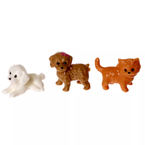 Vilă Roz Interactivă cu Figurine și Mobilier – Set de Joacă pentru Fetițe